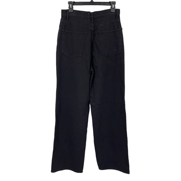 Lovers and Friends Jeans Lennon Super high rise loose wide leg black size 29 - Picture 3 of 5